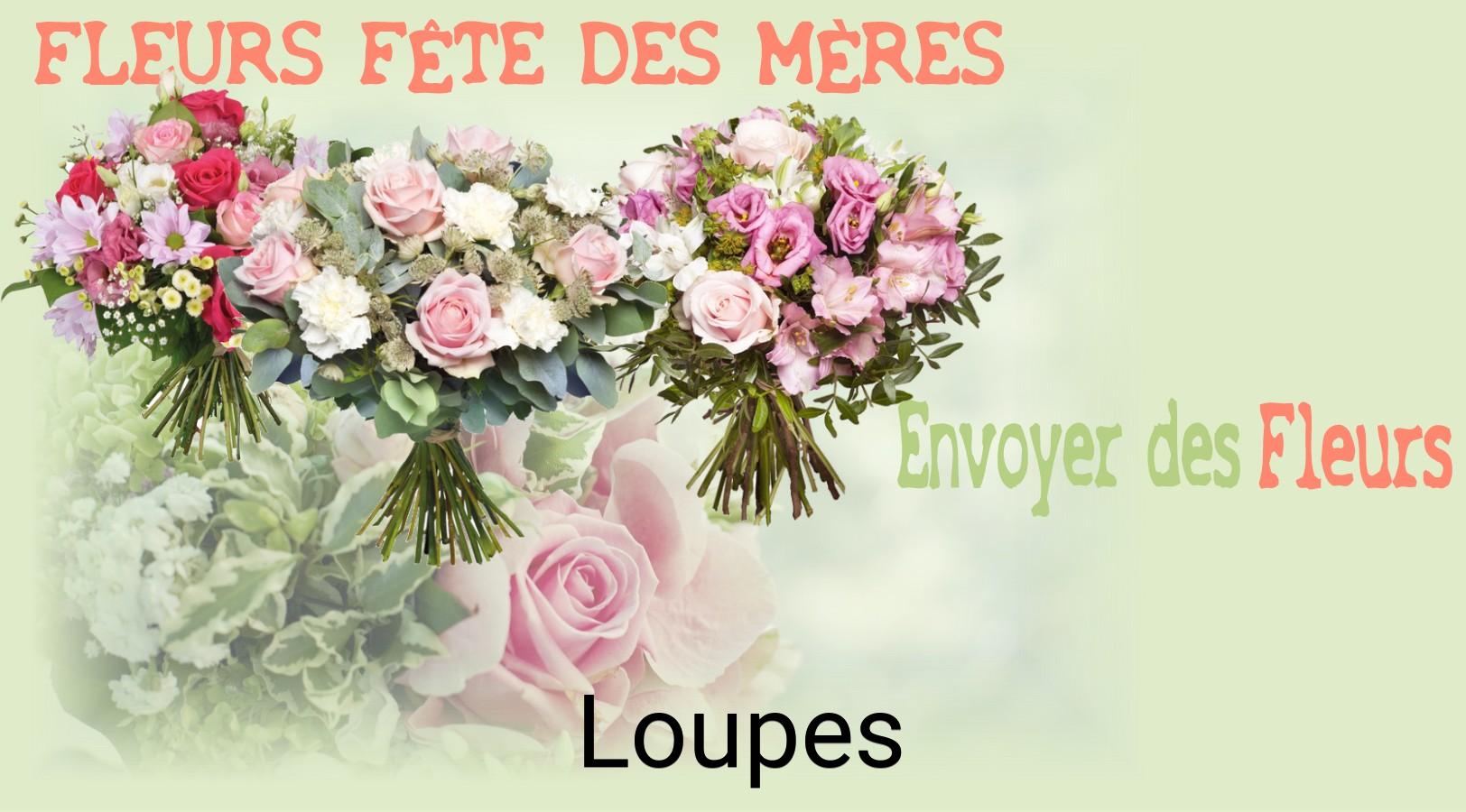 Bouquet de Fête des Mères livré à Loupes